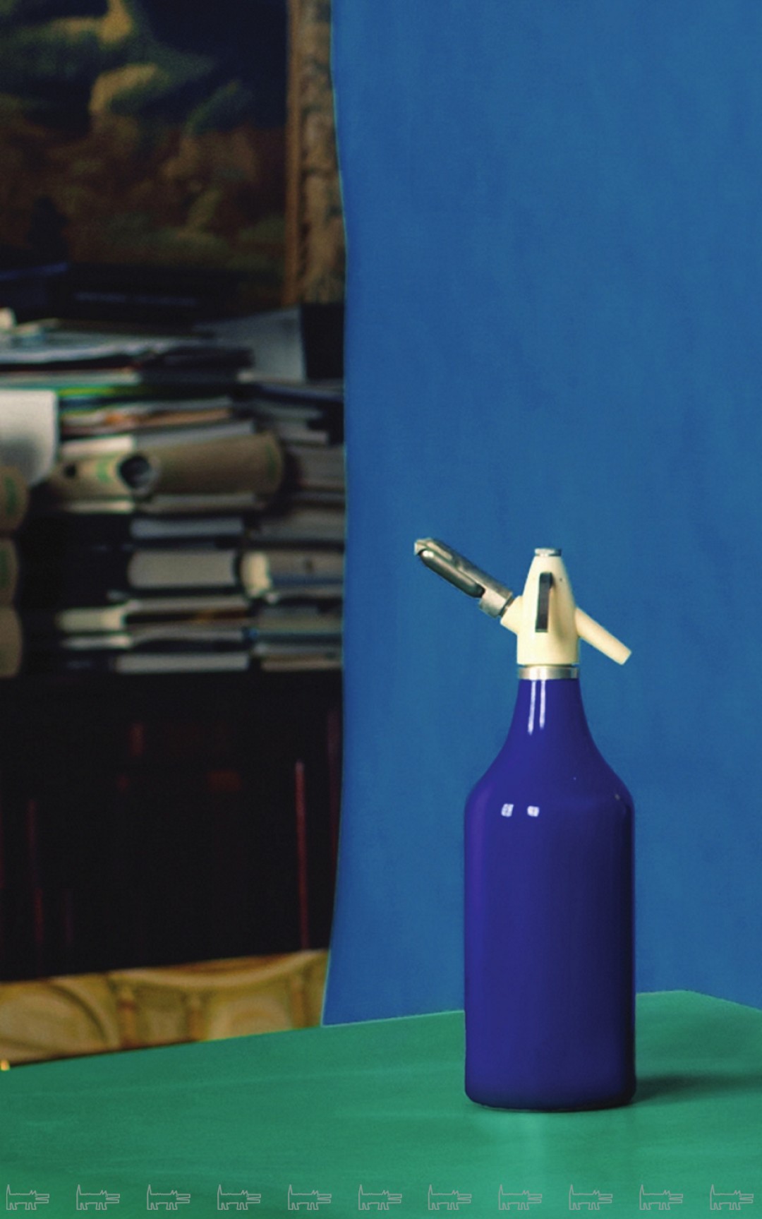 Коллекционер Сергей Щукин повесил «Любительницу абсента» Пабло Пикассо в бывшем особняке князей Трубецких в Москве, для которого заказал Анри Матиссу