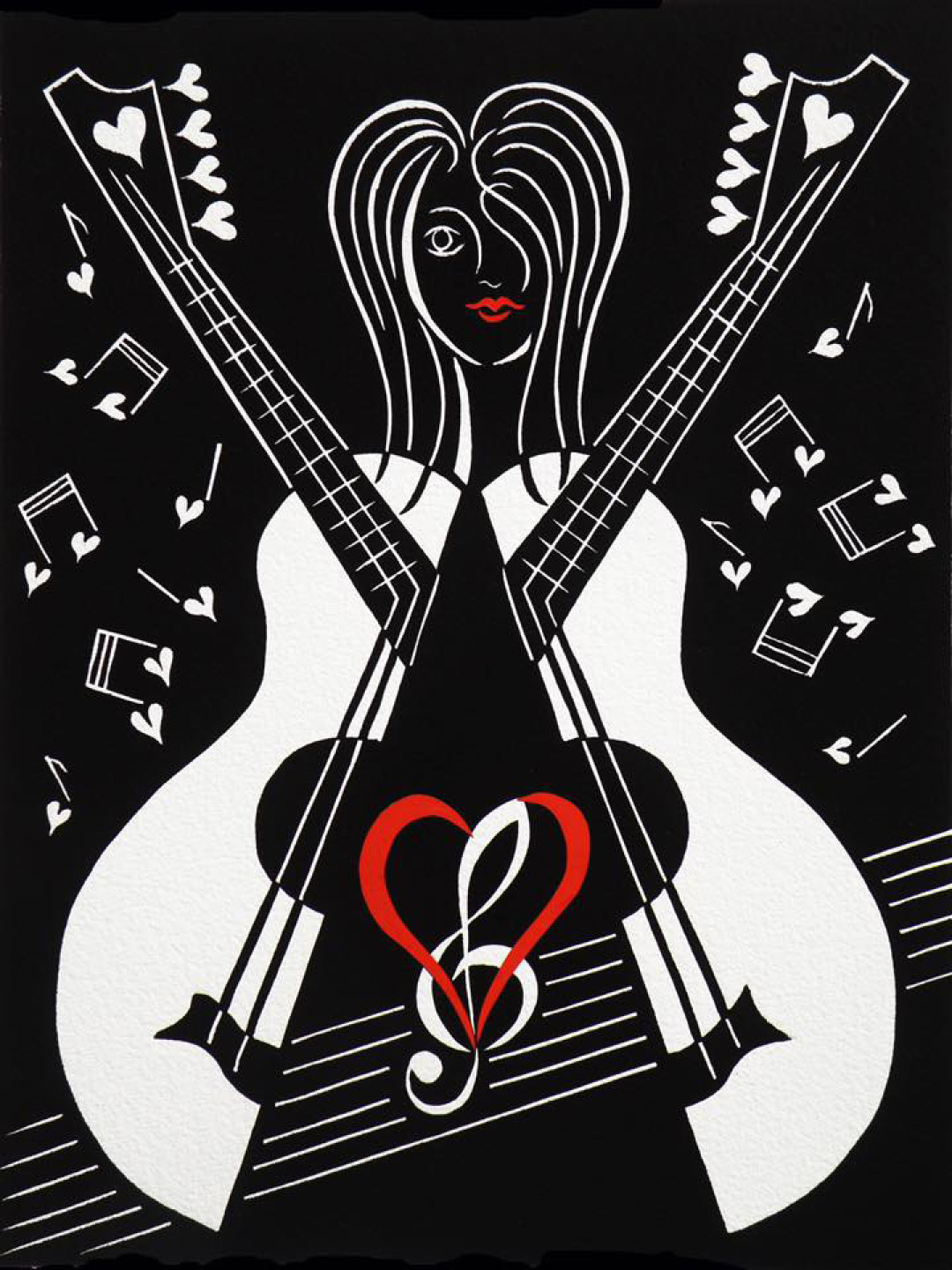 Пьер Анри Матисс «Муза-гитара»