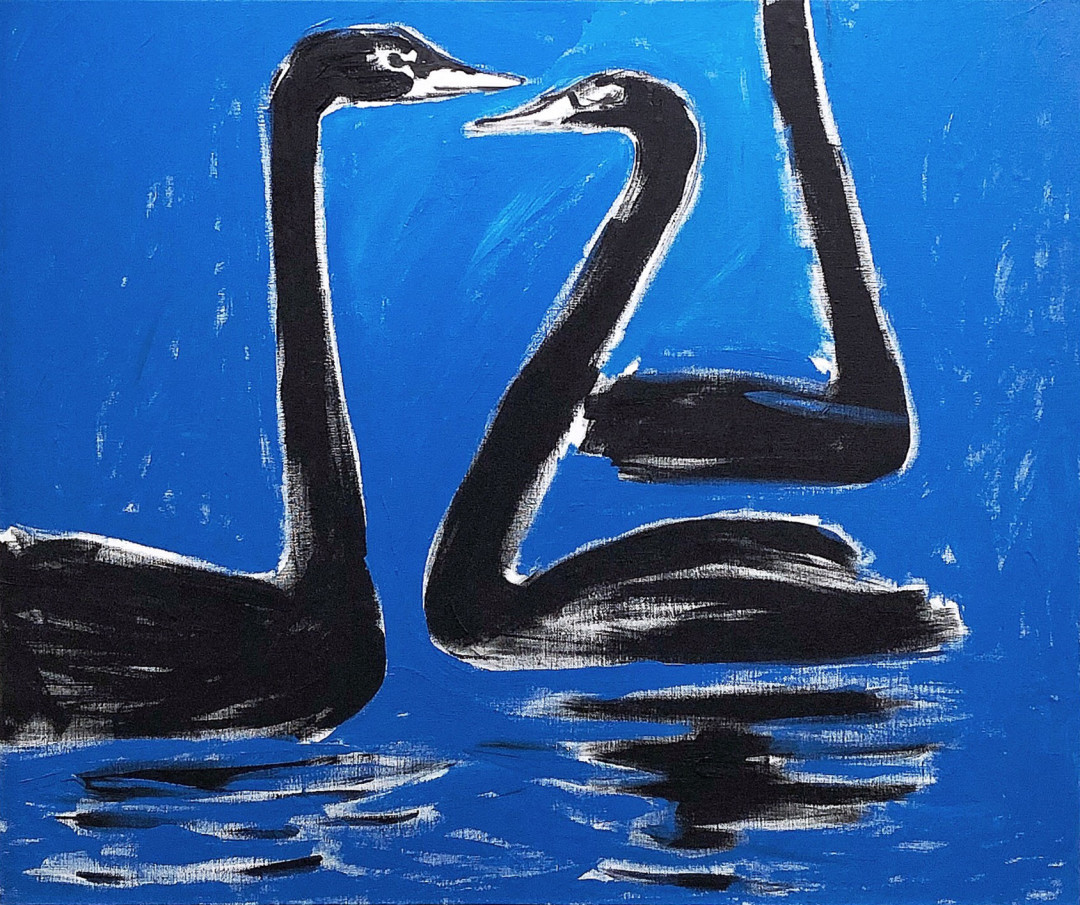 Татьяна Парфёнова «Вечер» (из квадриптиха «Лебединое озеро»)