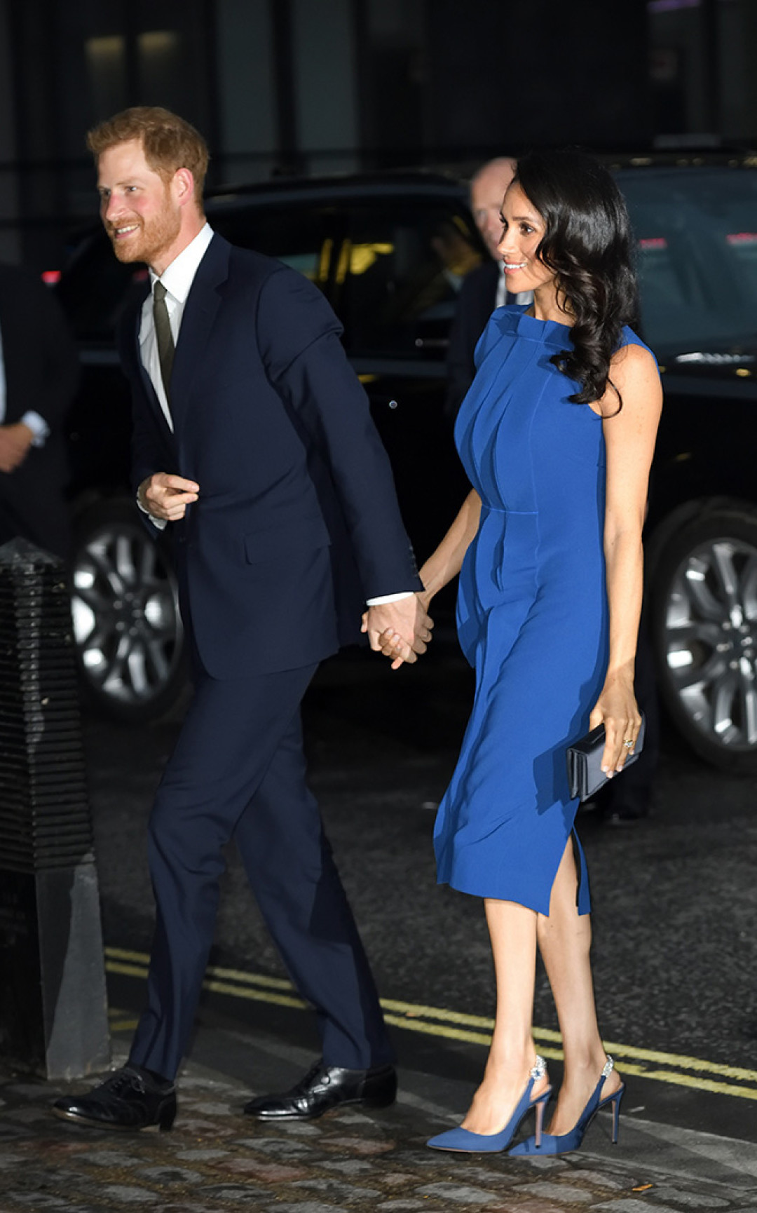 Меган Маркл в платье Jason Wu в сентябре 2018 года