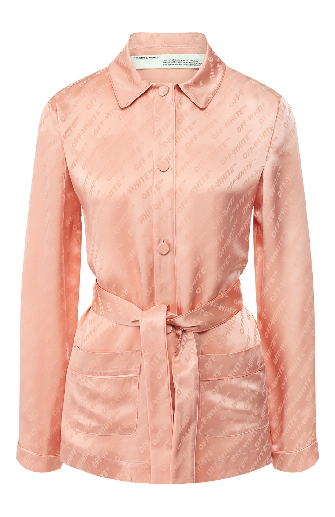 Блузка с поясом Off-White