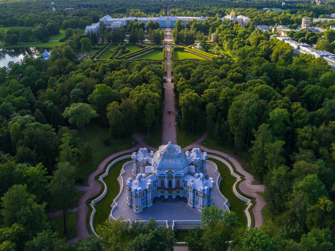 парк при екатерининском дворце