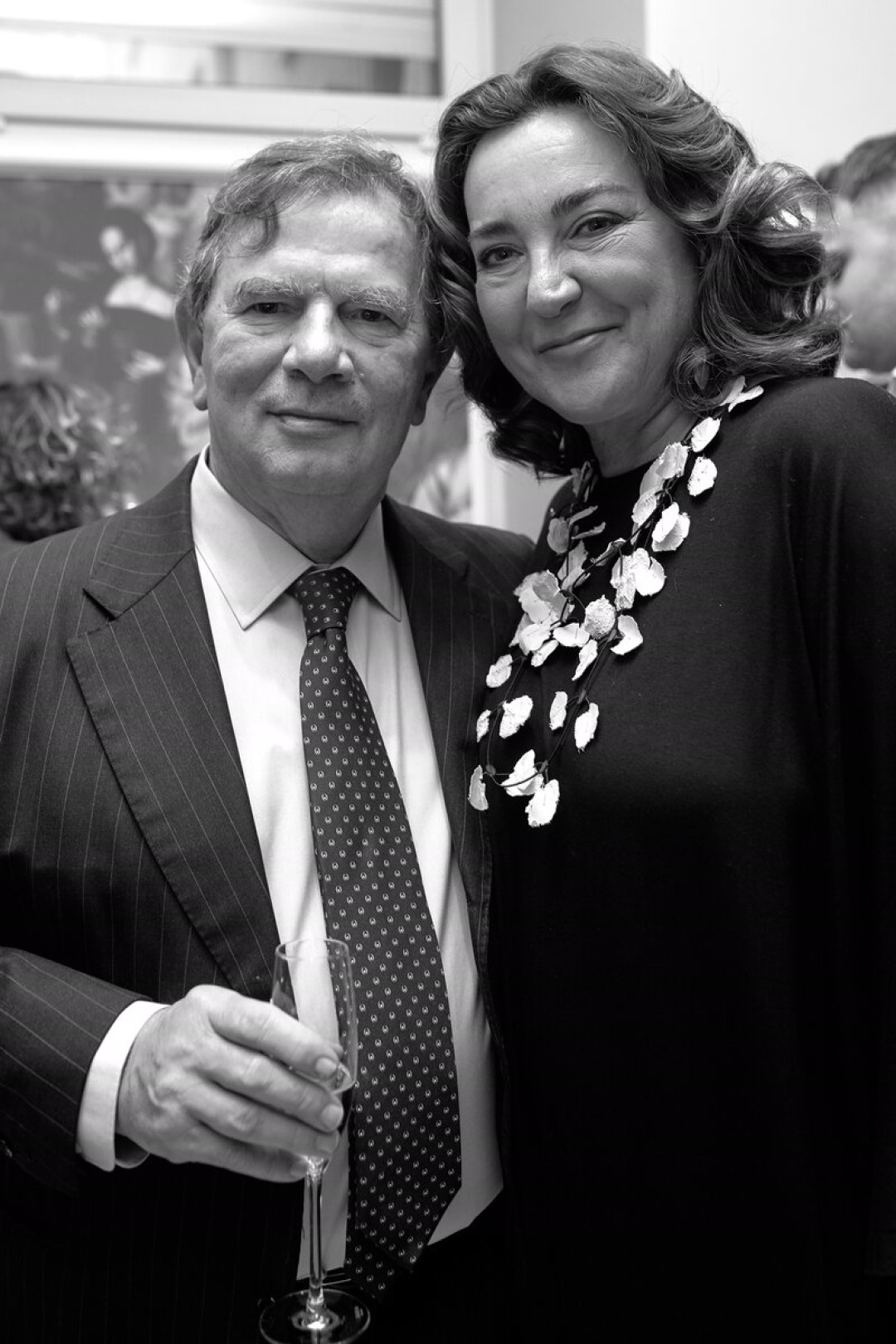 Лаура Босетти Тонатто с женихом Витторио