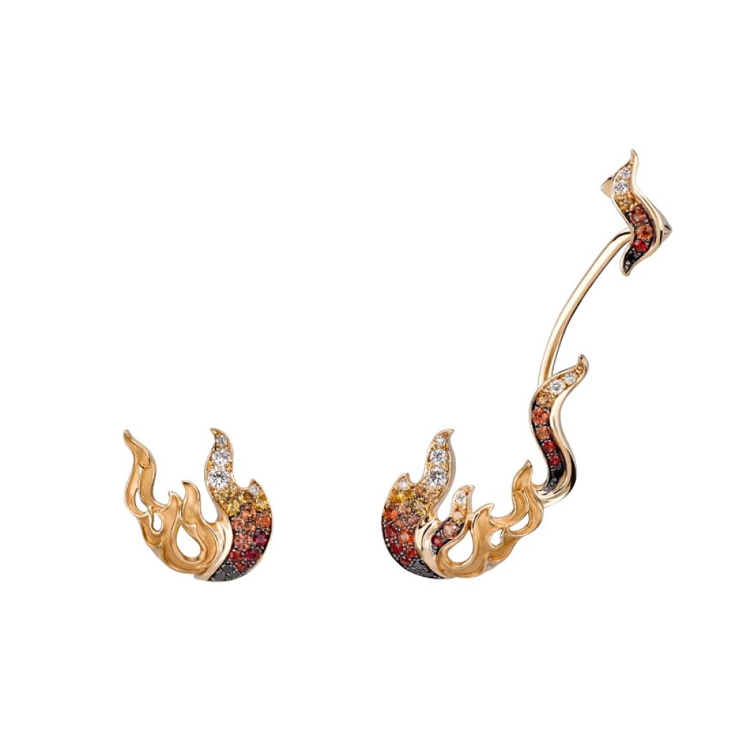 Серьги Fire