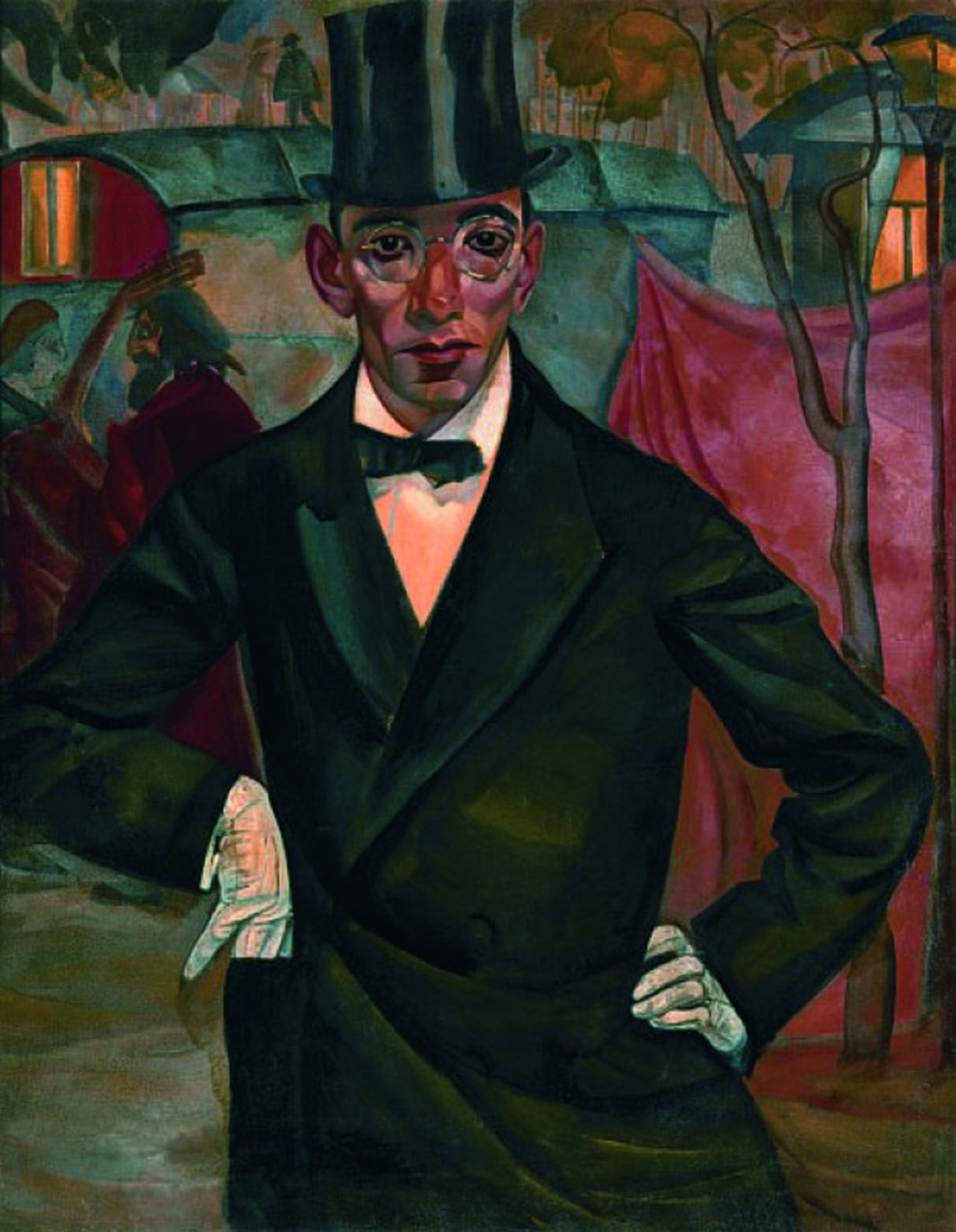 Б. Григорьев. Портрет фотографа-художника Мирона Шерлинга. Собрание семьи Палеевых