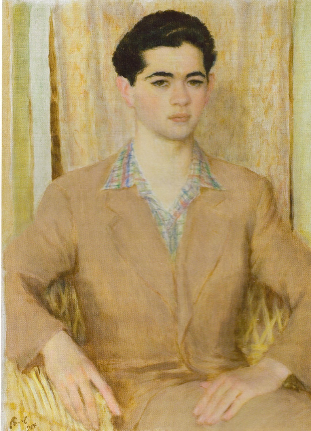 В. Лебедев. Портрет Владимира Палеева. 1957. Х.,м. 60 х 48. Собрание семьи Палеевых