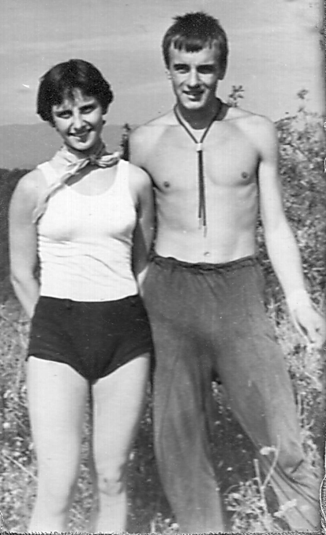 Леонид Романков и его сестра-двойняшка Любовь Романкова.