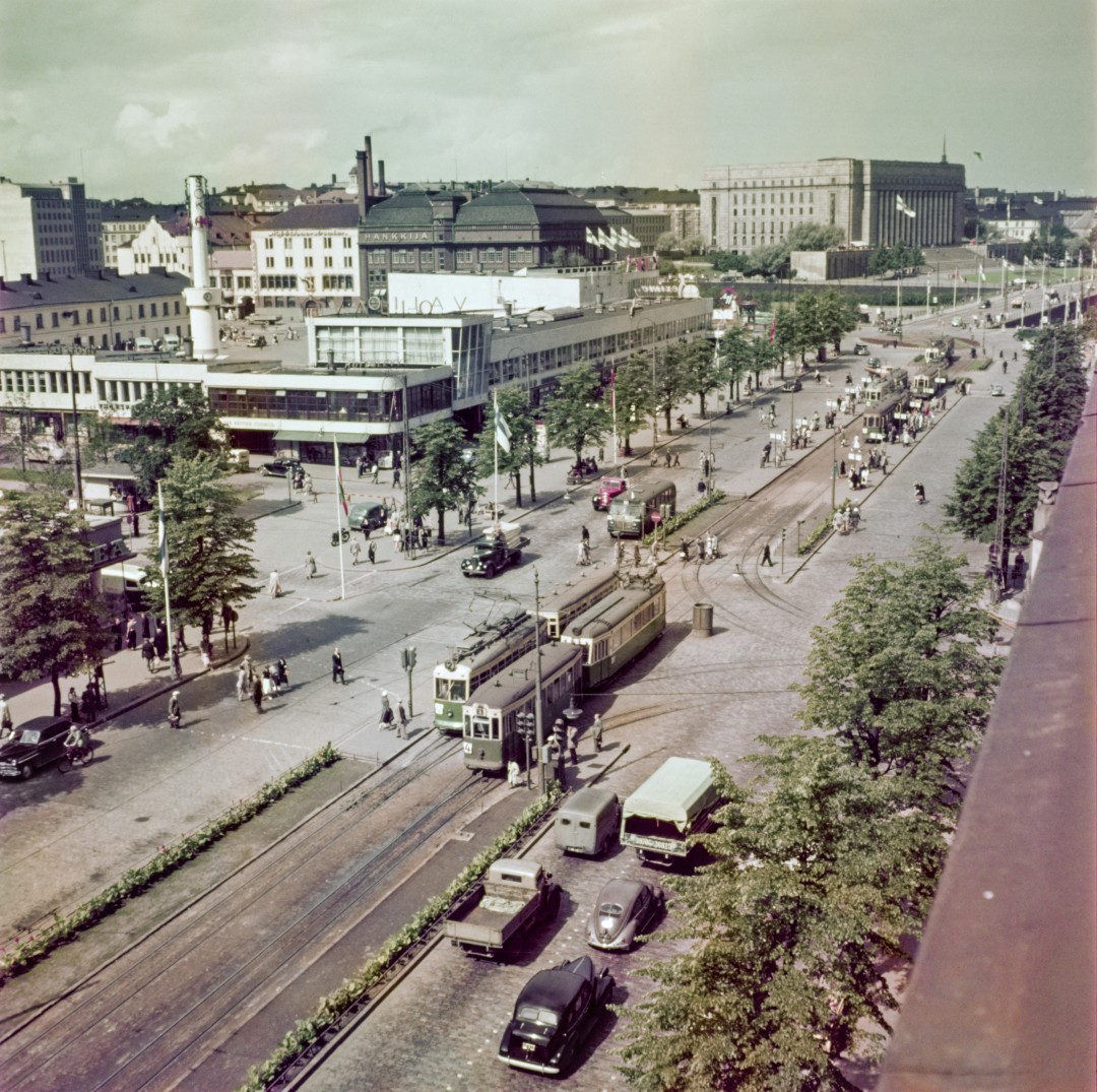 Площадь Lasipalatsi в 30-е годы