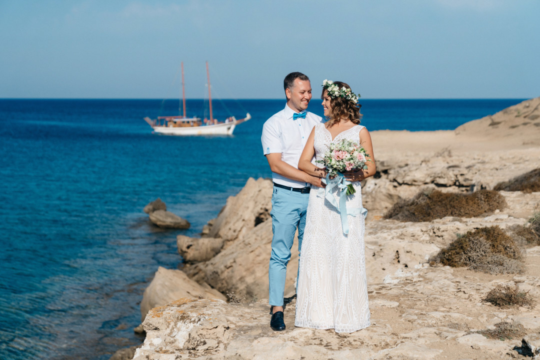 Организация и координирование свадьбы на острове Кипр, сентябрь 2018 год