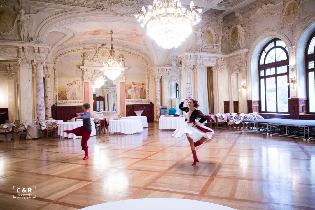 Последняя поездка – в Швейцарию, первый русский бал и показ небольшой сценки ребятами из студии в присутствии Константина Хабенского.