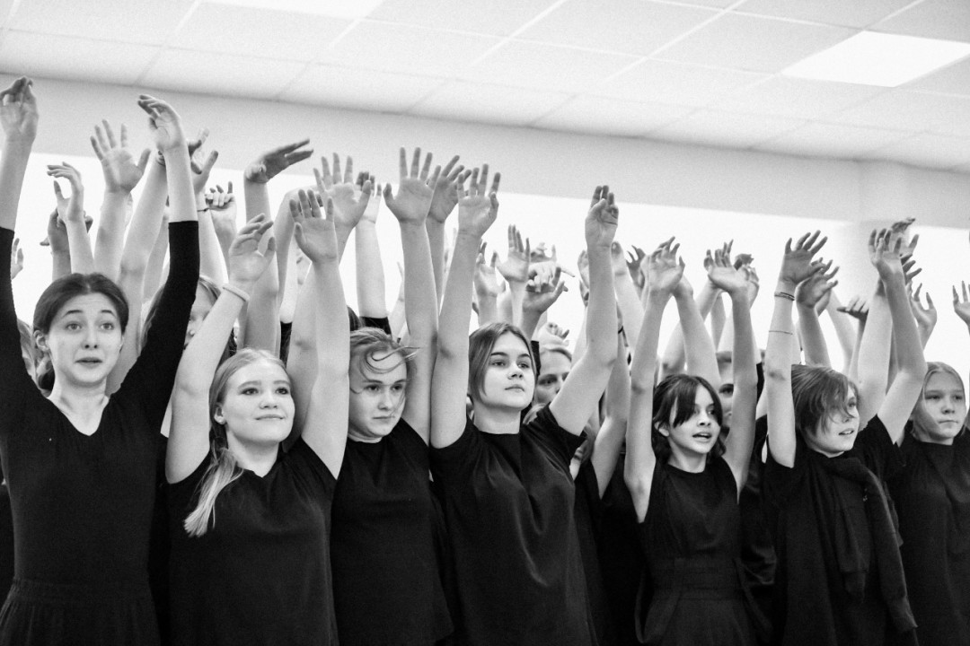 Репетиция предстоящего спектакля