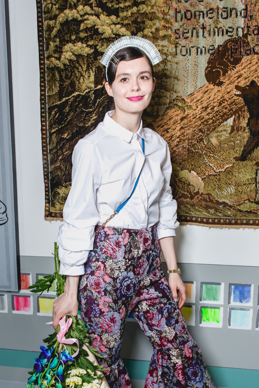 Данини на открытии выставки в галерее Fragment