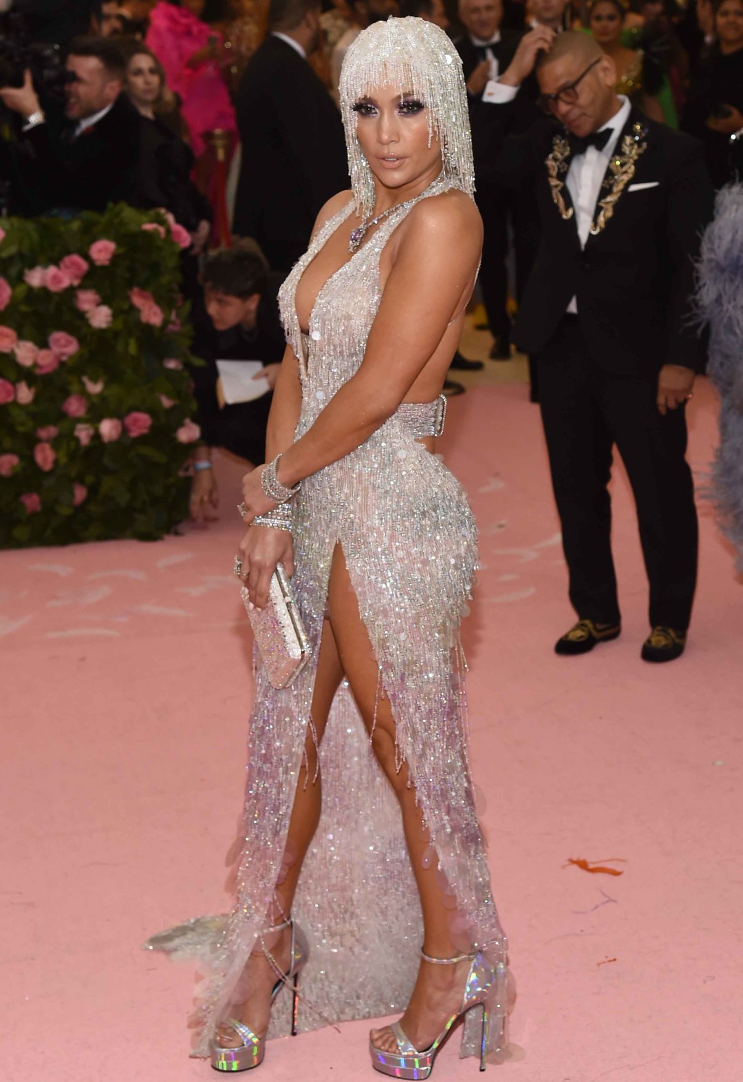 Дженнифер Лопес в Versace