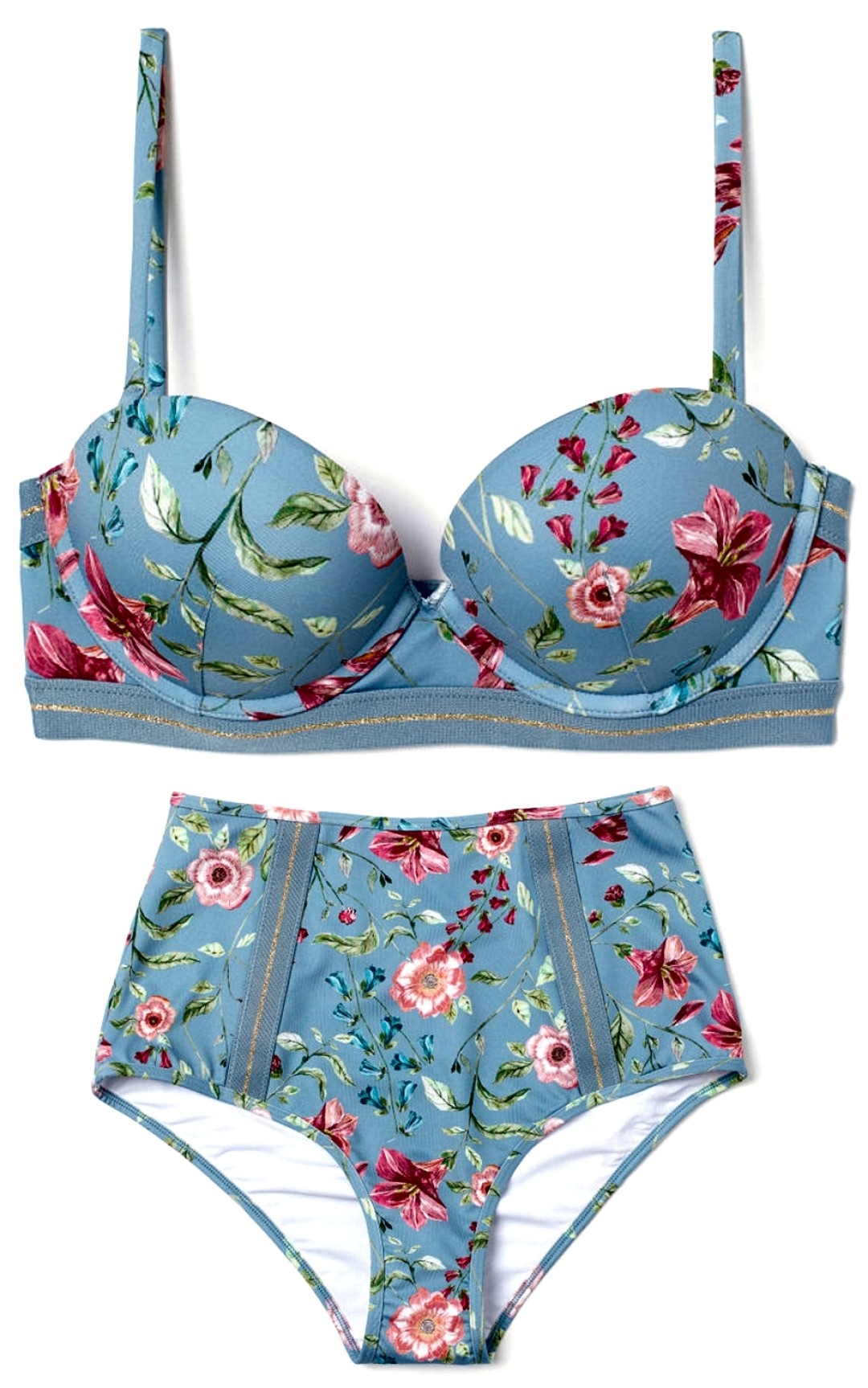 H&M, 1599 рублей за бра + 1199 рублей за плавки (H&M)