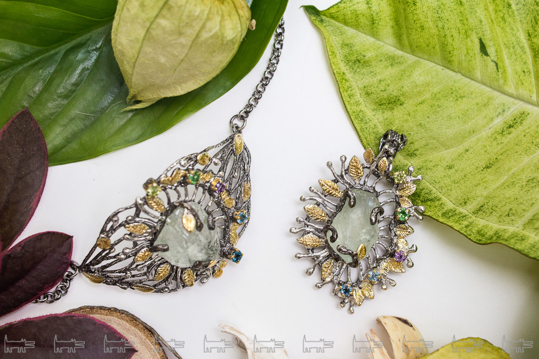 Коллекция «Нимфа» Воплощение природных сил… Она в каждом дуновении ветра, журчании ручья и шорохе листвы. Все дышит, бурлит благодаря ее неугомонным