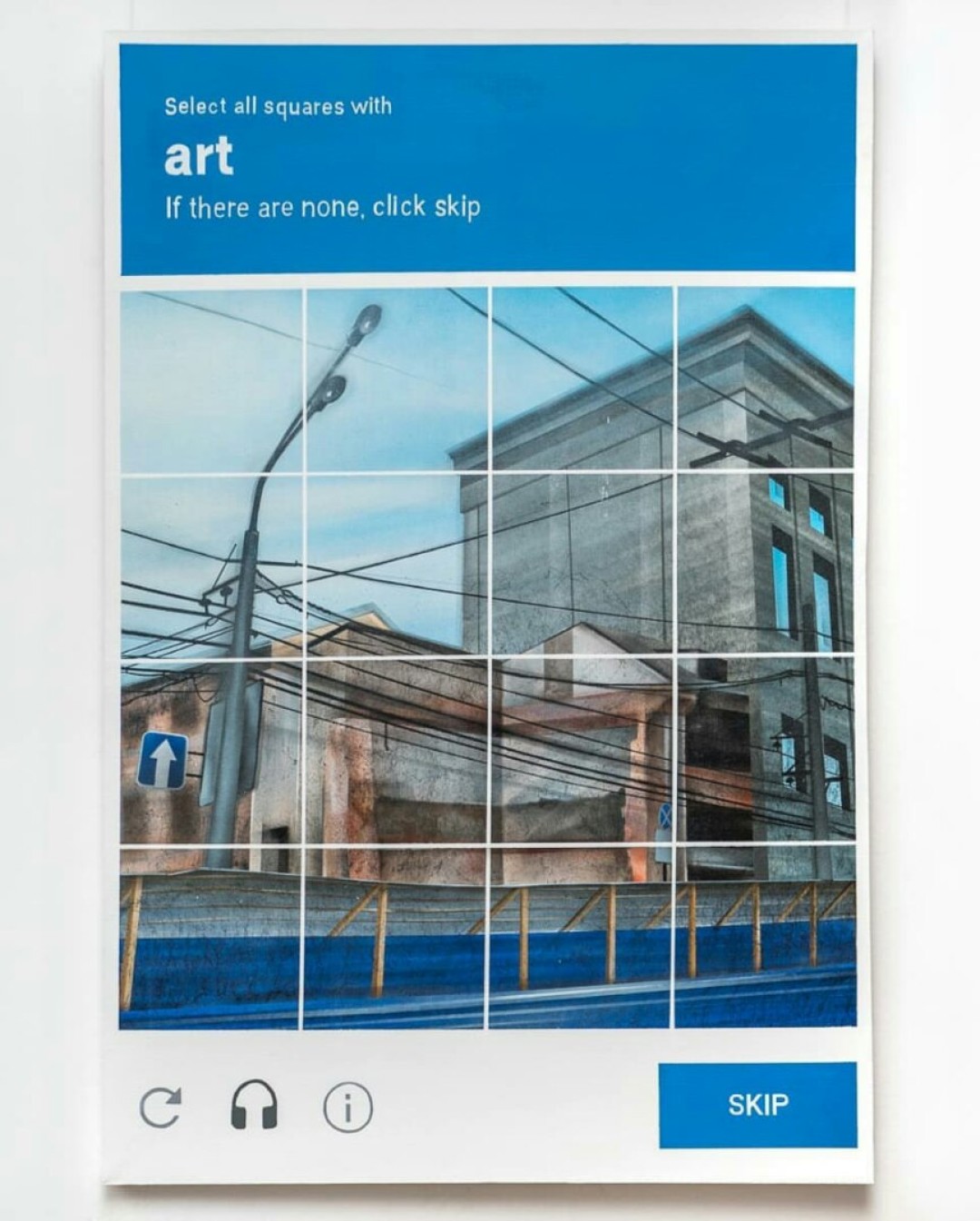 Работа из серии "холсты на апгрейд" созданная совместно с Иваном Серым.