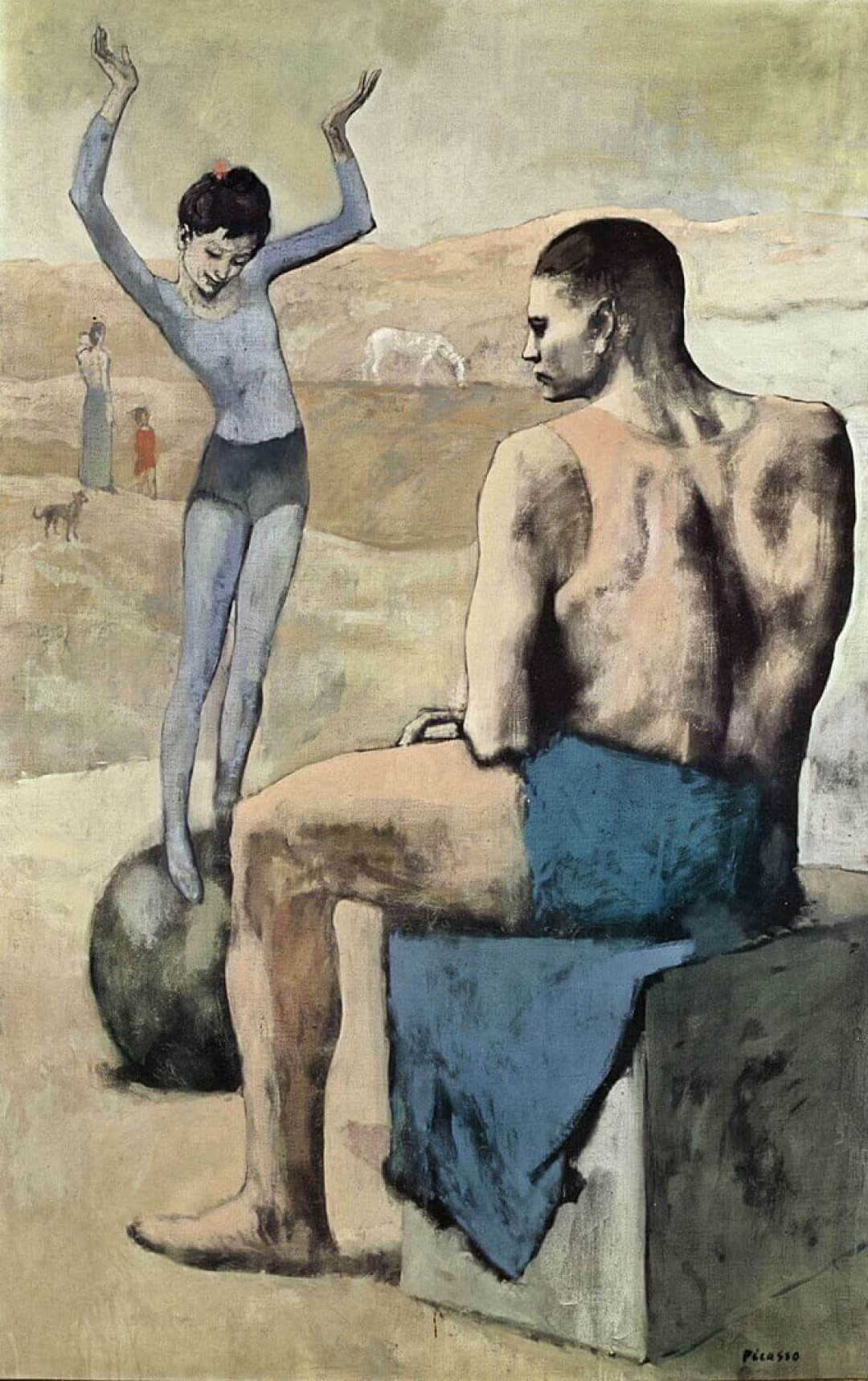 Пабло Пикассо Девочка на шаре, 1905 год. Из собрания ГМИИ им.Пушкина