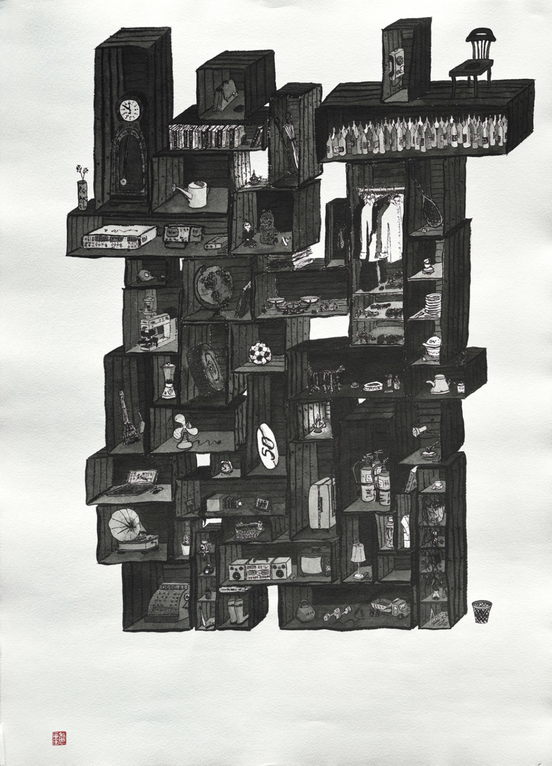 Костя Новоселов. Время. 2019. Изображение предоставлено художником