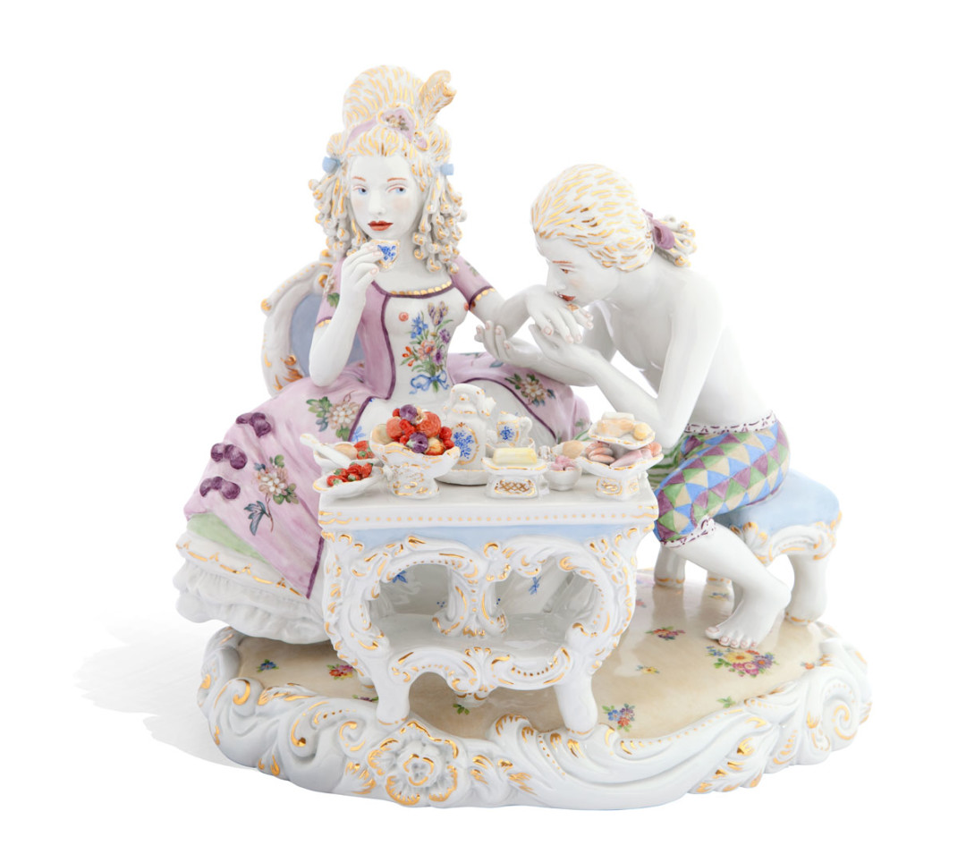 Поцелуй руки Германия. Мейсенская фарфоровая мануфактура, 2016 год