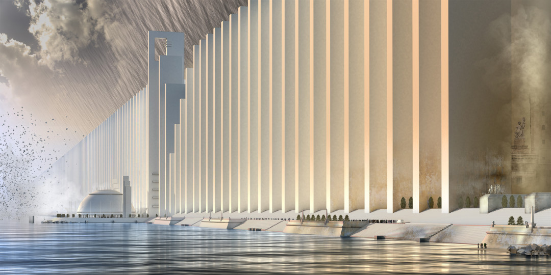 Фрагмент видео-инсталляции Третья Утопия Михаила Заикина