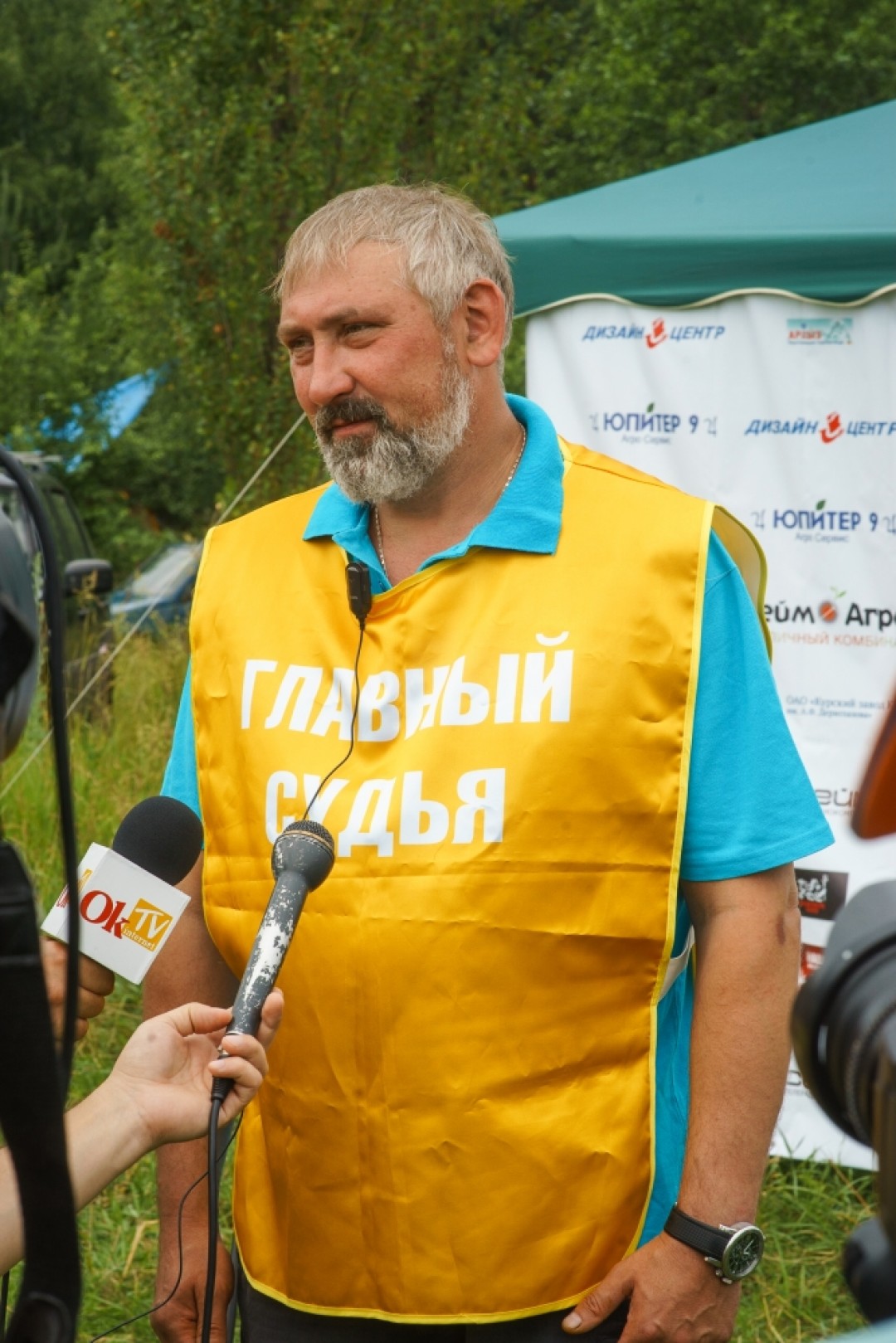 Президент Курской Федерации спортивного туризма, главный судья соревнований Евгений Горбатенко