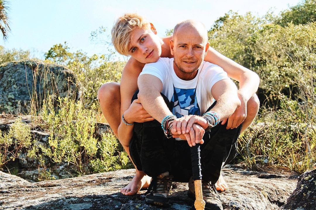 Лукас Портман и Джастин Портман