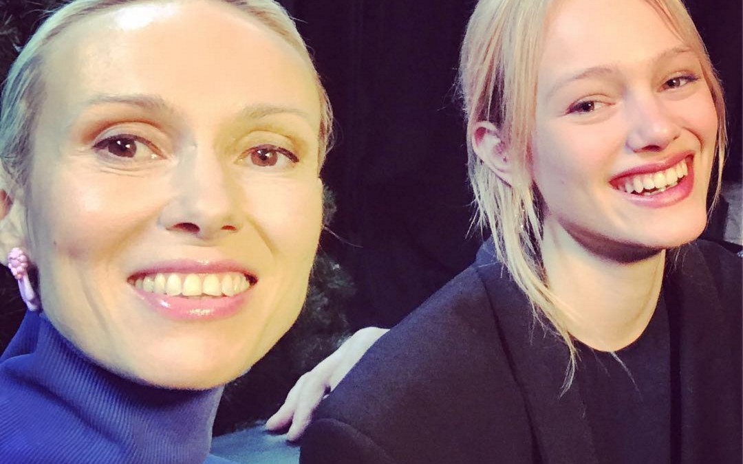 Симона Куст с мамой Натальей Кудрявцевой