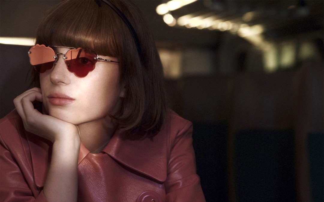 Майя Хоук в рекламной кампании весенне-летней коллекции Miu Miu