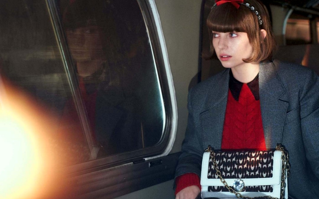 Майя Хоук в рекламной кампании весенне-летней коллекции Miu Miu