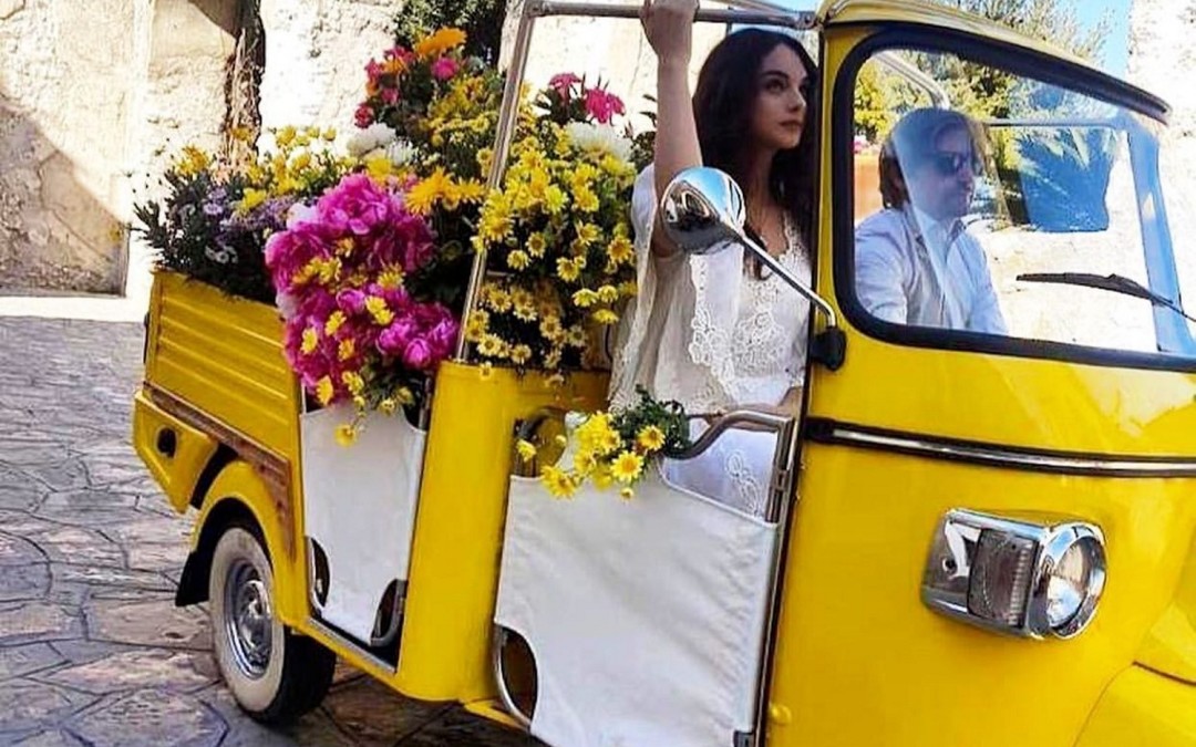 Дева Кассель на съемках рекламной кампании Dolce & Gabbana