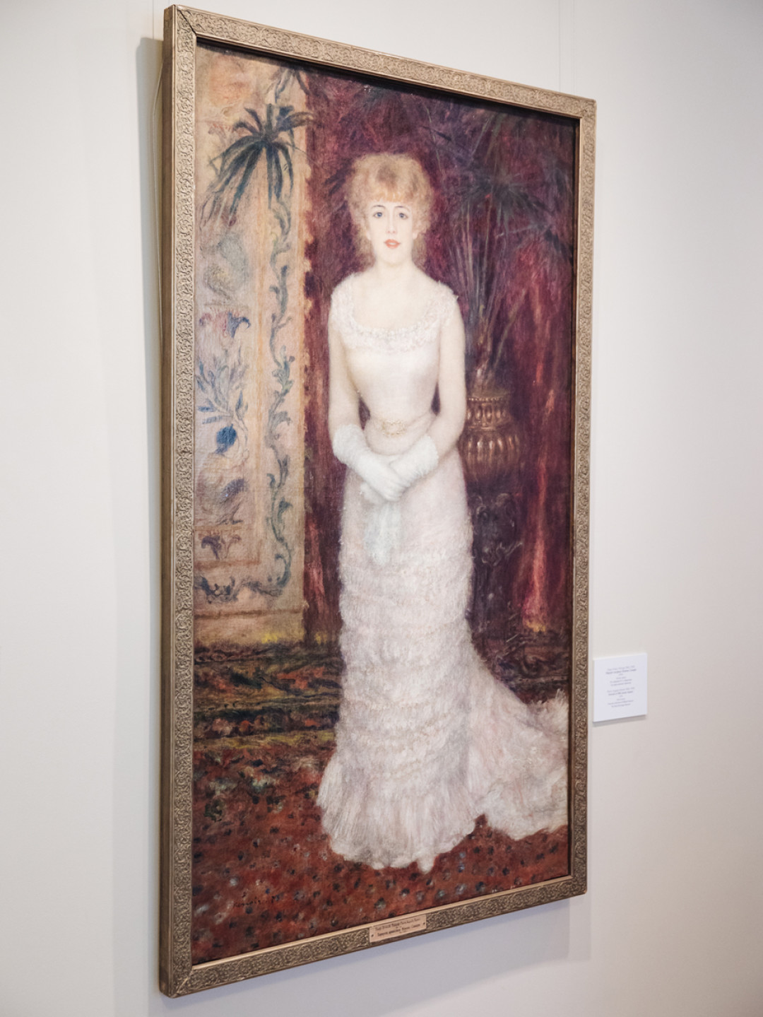 «Портрет Жанны Самари» Огюст Ренуар, 1978 год. Из собрания Государственного Эрмитажа