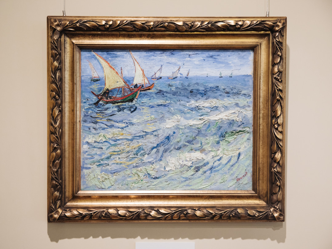 Винсент ван Гог. Море в Сент-Мари,1888 год. Из собрания ГМИИ им.Пушкина
