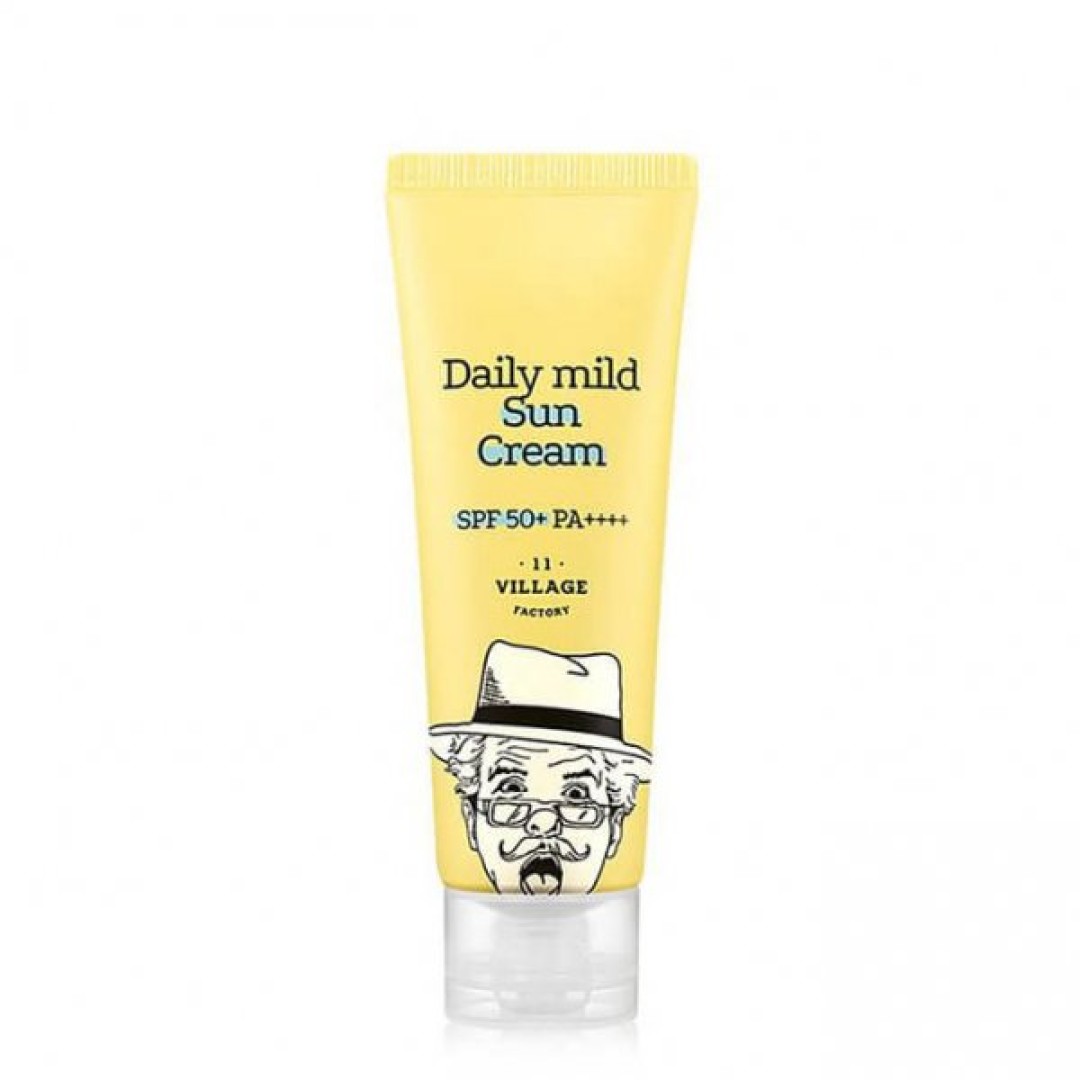Солнцезащитное средство для лица 11 Village Factory Daily Mild Sun Cream