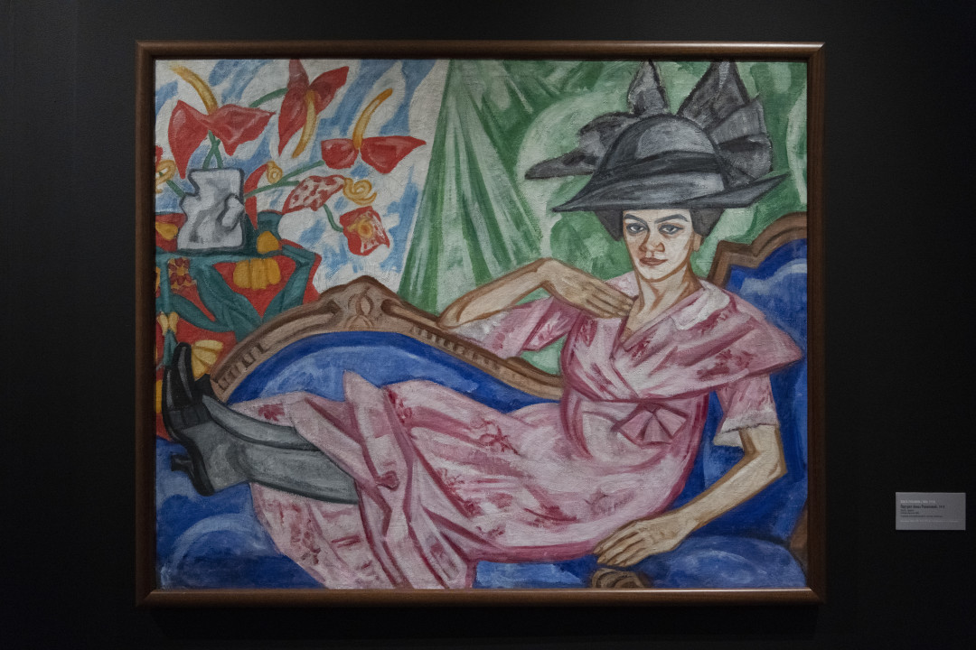 Ольга Розанова. Портрет Анны Розановой, 1912 год