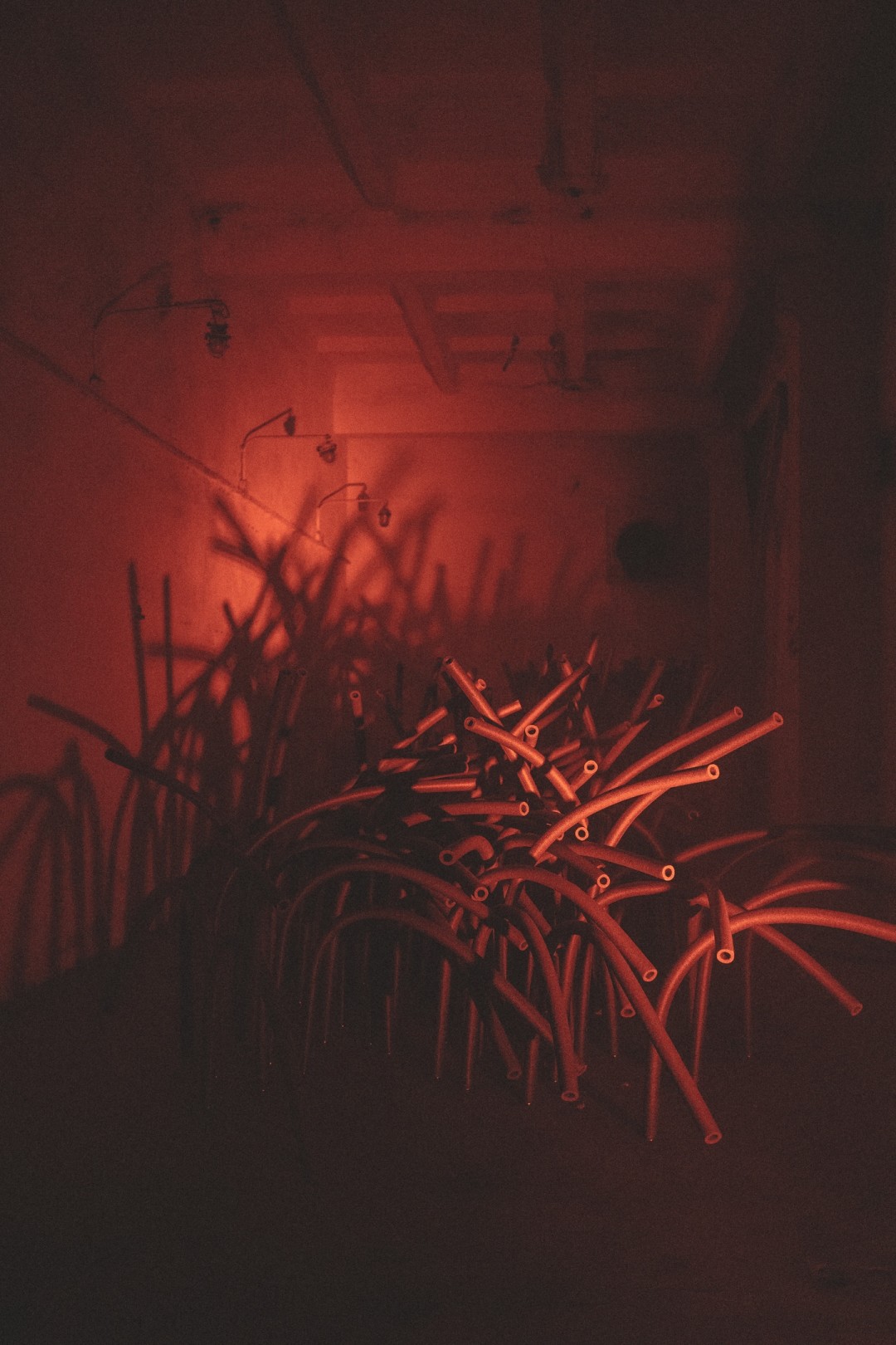 Инсталляция «Трава» арт-группы «Эс.Ка.Эм» на фестивале Gamma в 2018 году