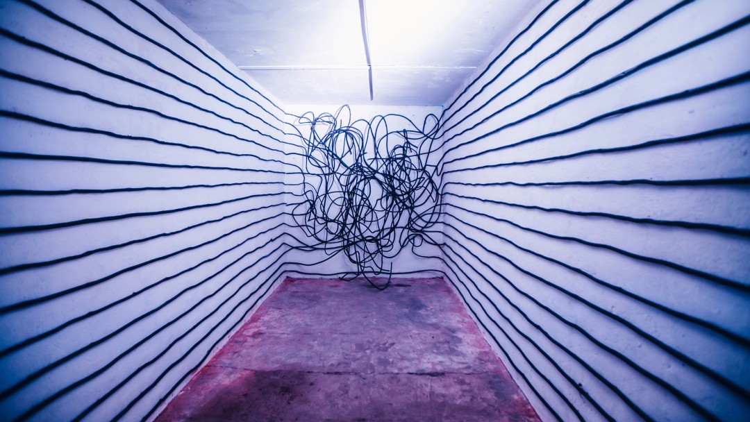 Инсталляция «Порядок» Анастасии Белоусовой на фестивале Gamma в 2017 году