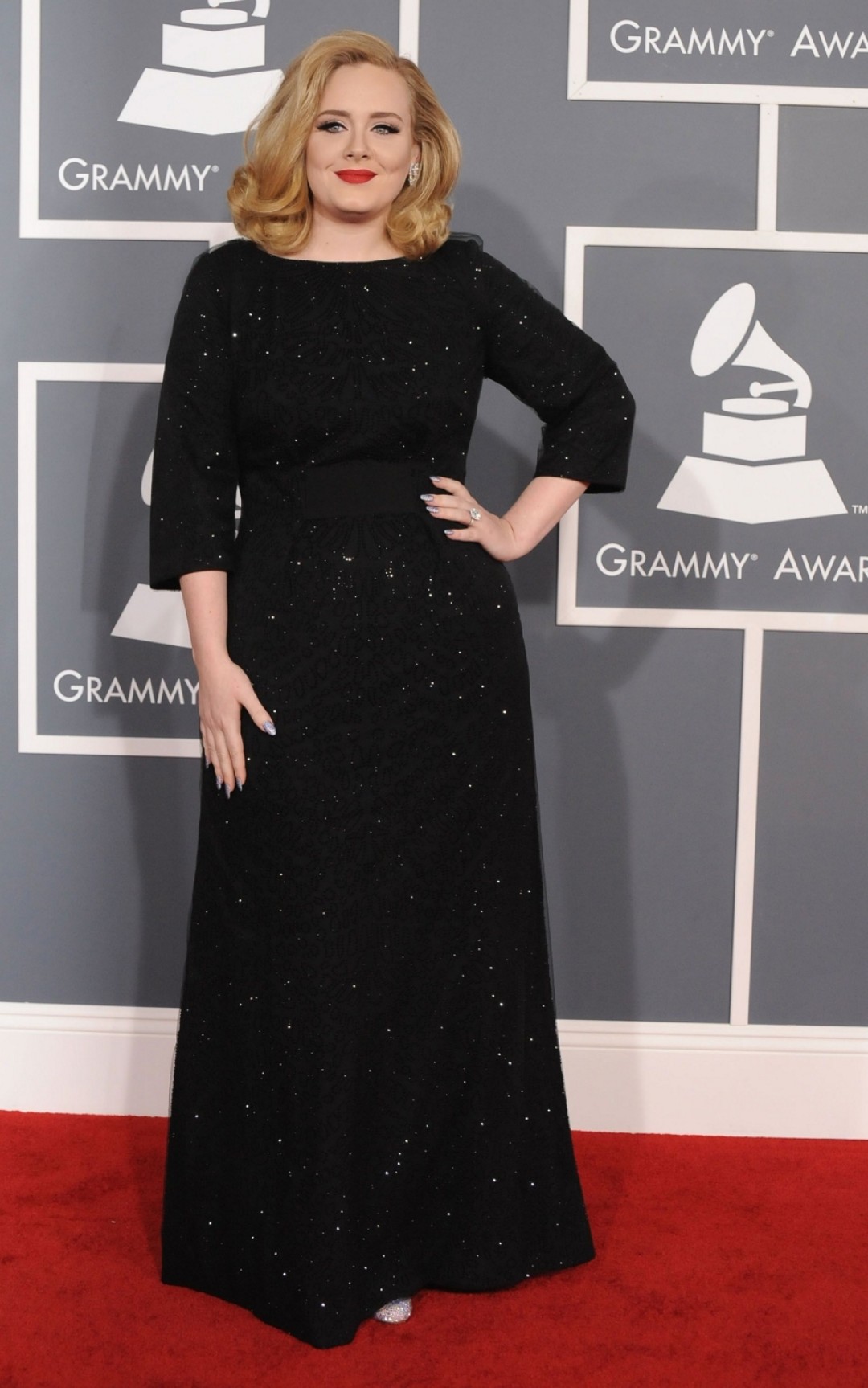 Адель в Armani Prive на церемонии Grammy-2012