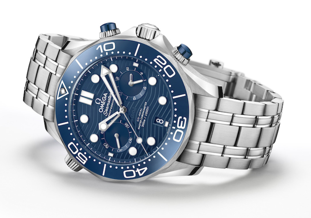 Seamaster Diver 300M Chronograph Bleu