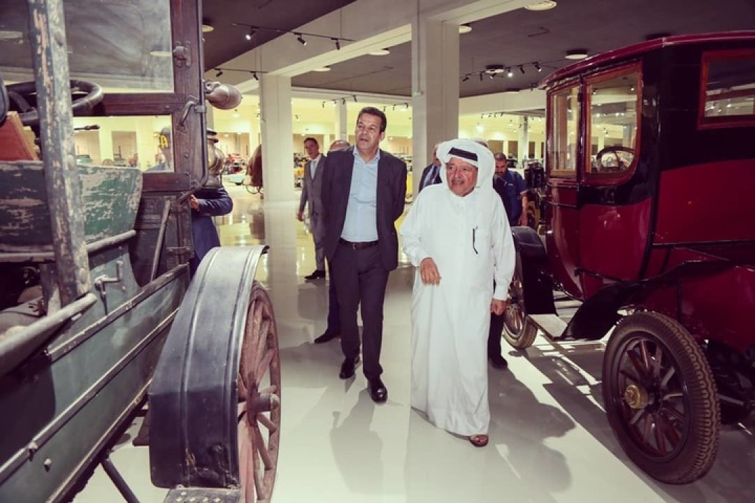 Шейх Фейсал бен Касим аль-Тани. Фото: www.instagram.com/fbqmuseum/