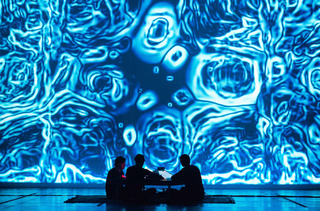 Перформанс Nomad на фестивале Mutek