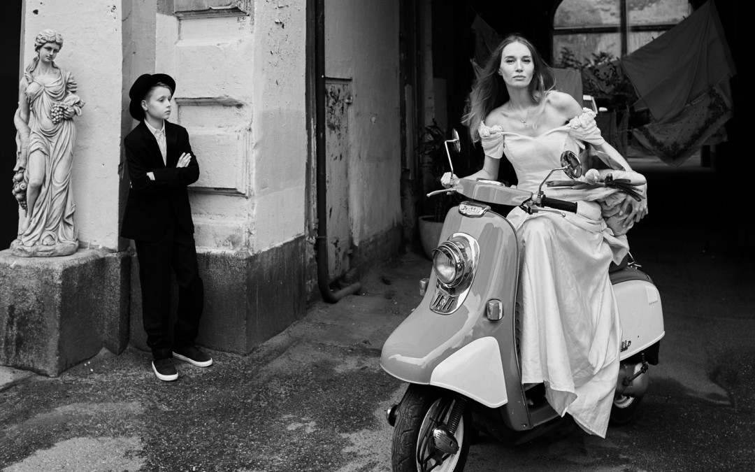 Ника Куваева с сыном Стефаном