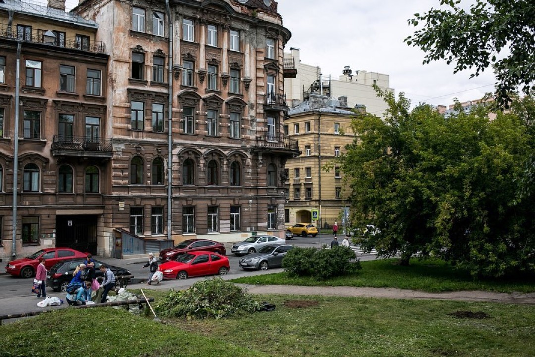 Сквер цоя в санкт петербурге