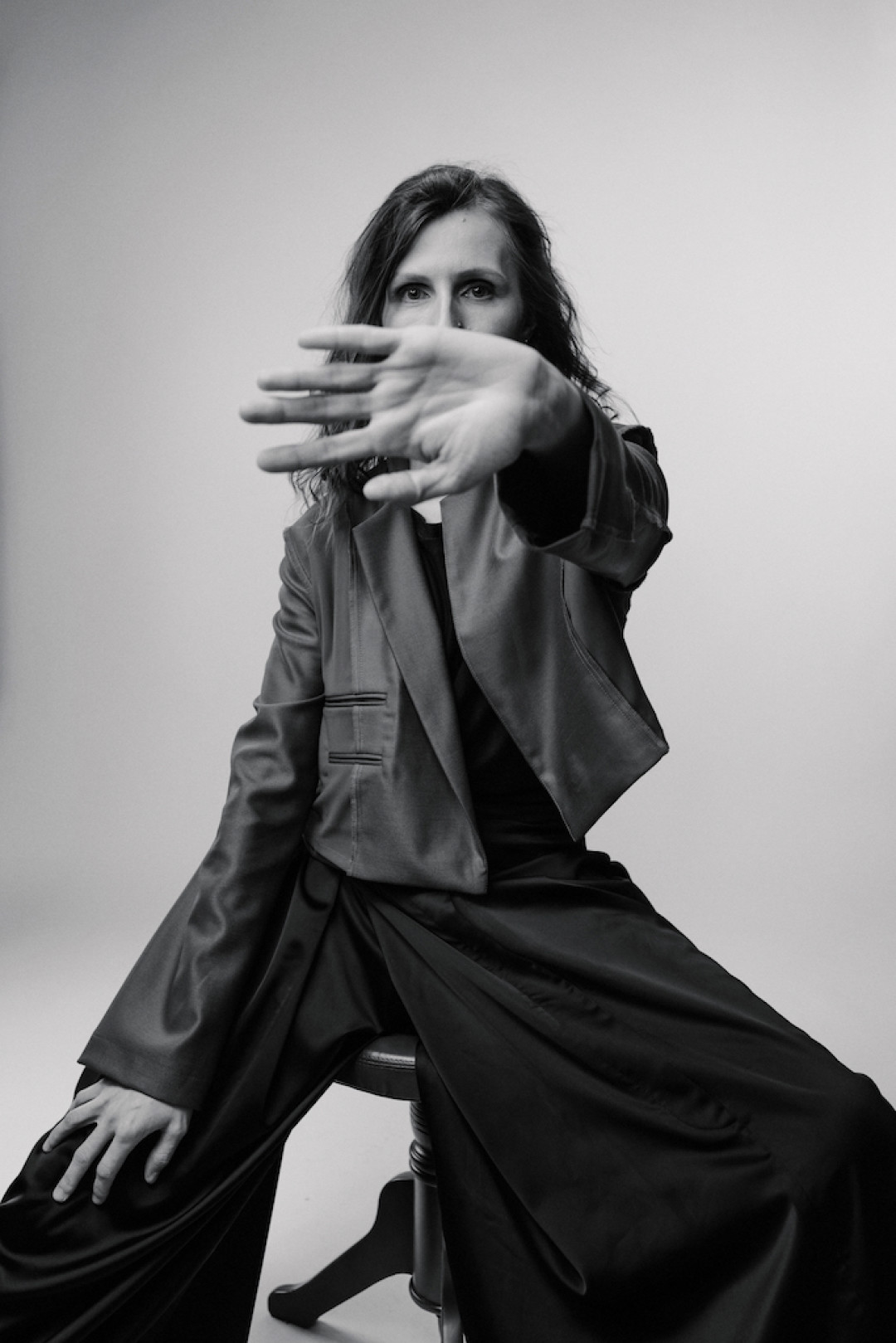 На Татьяне Колодиной: брюки и жакет 404 NOT FOUND