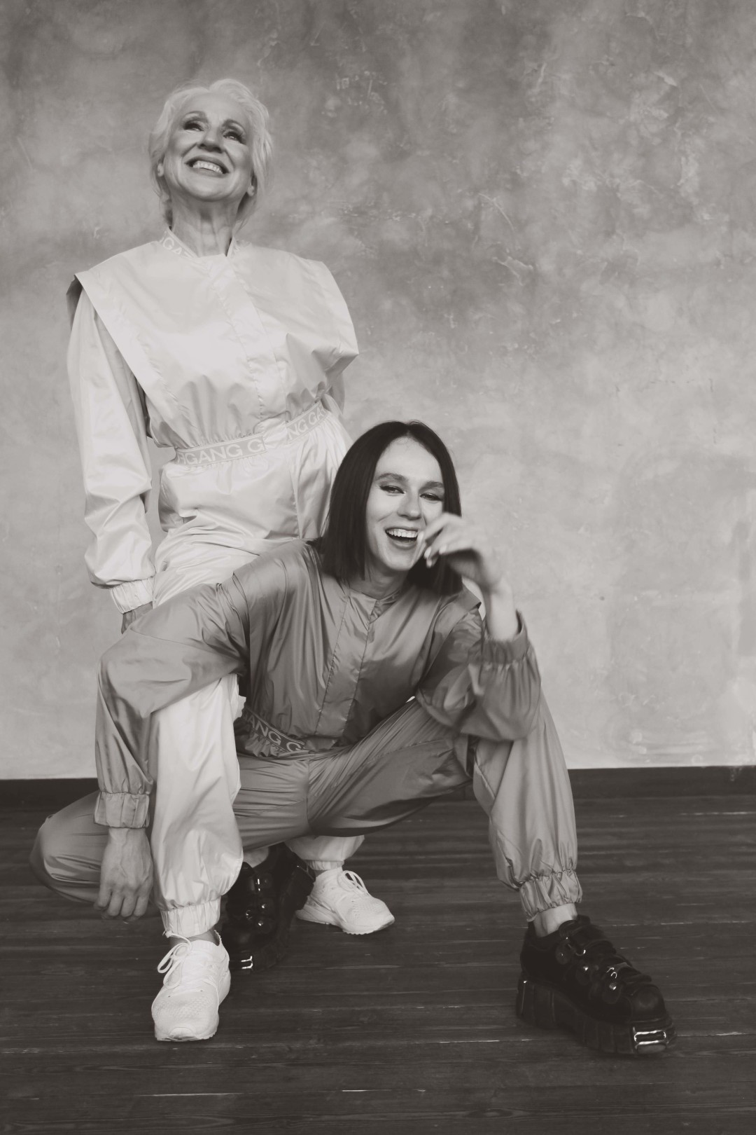 На Кате Иванчиковой и Нине Васильевне: комбенизоны GAFF GANG