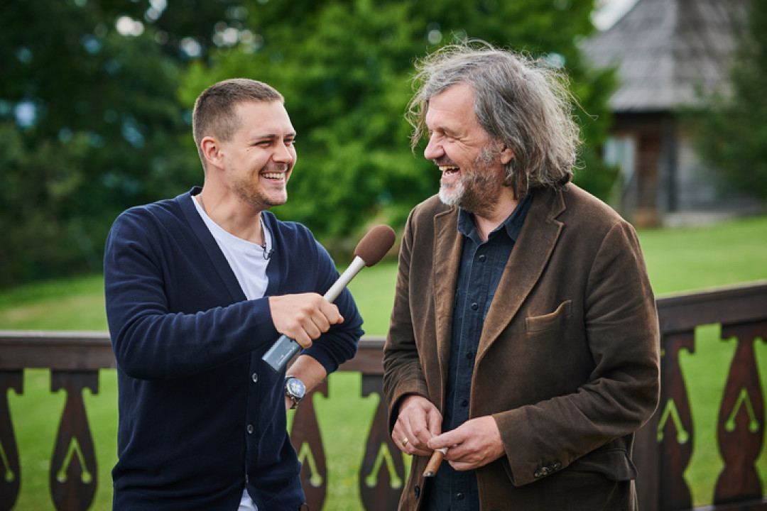 Эмир Кустурица и Милош Бикович