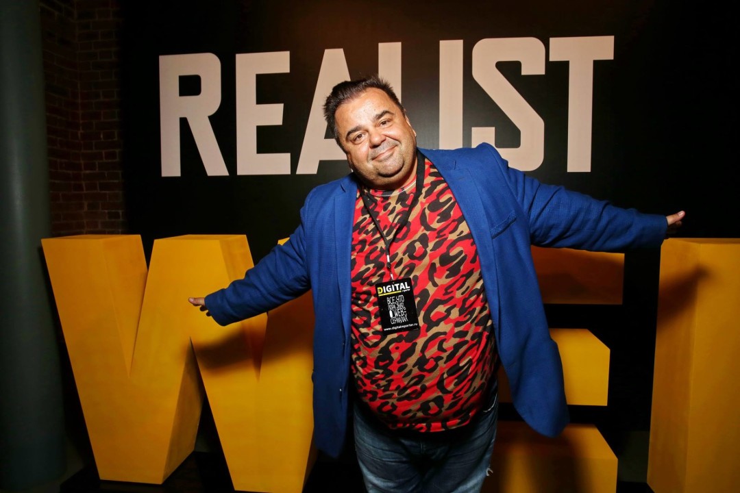 Сергей Рост на церемонии открытия Realist Web Fest