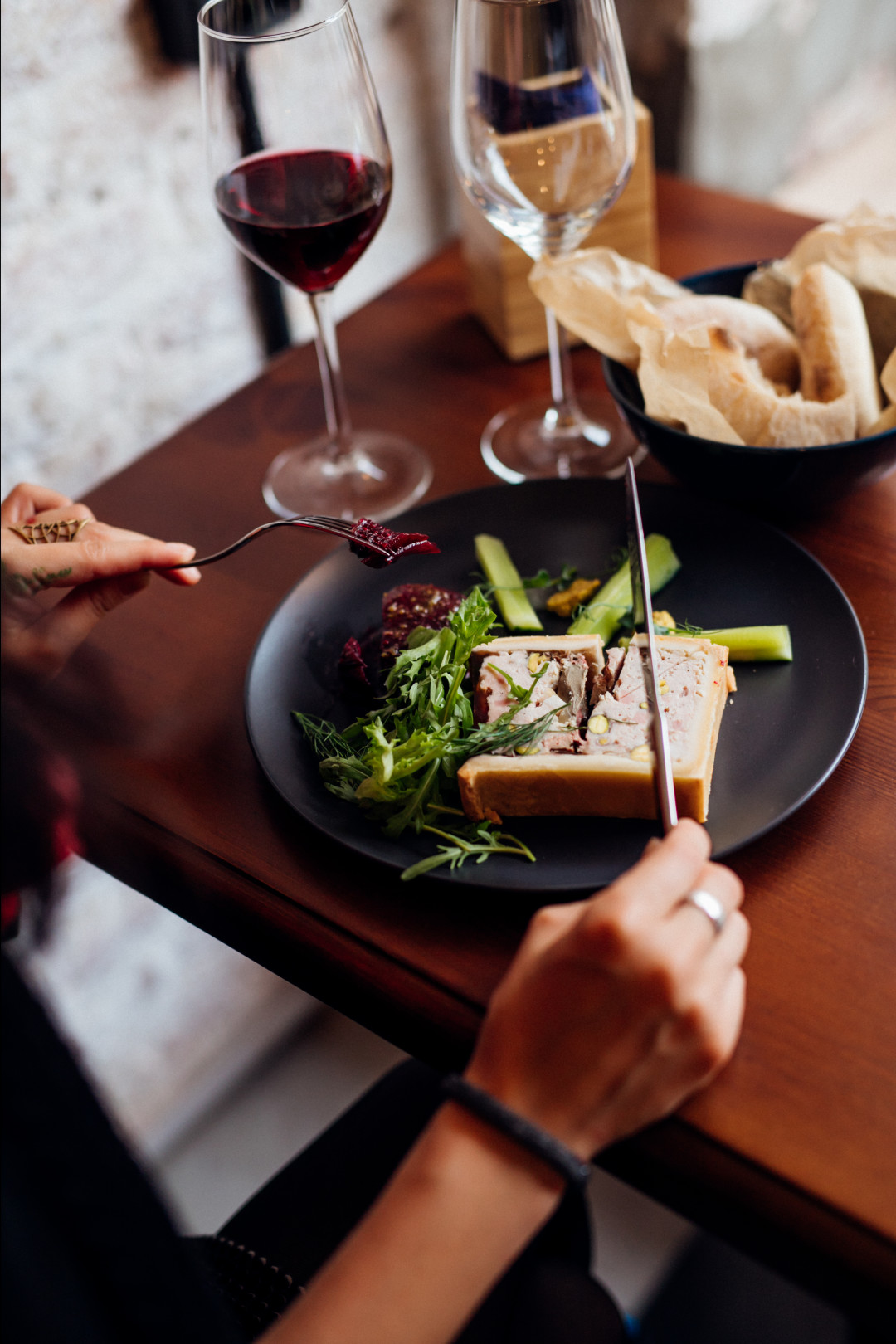 Свиной террин с куриной печенью