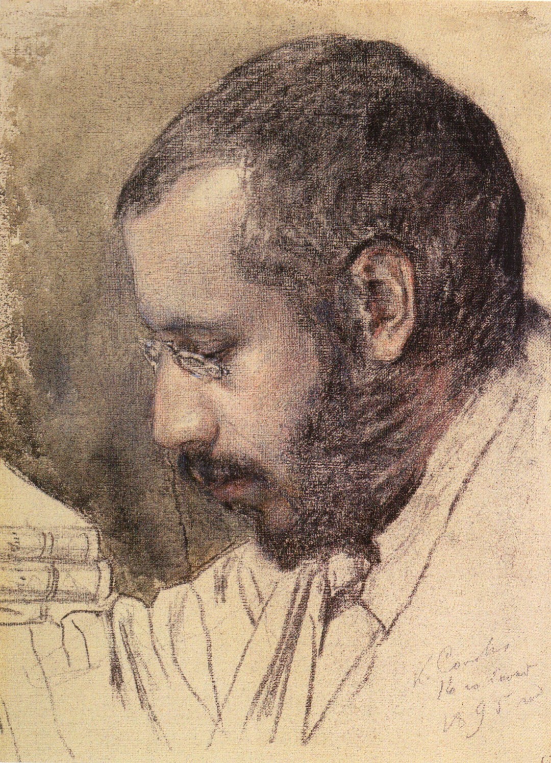 Портрет Александра Бенуа. 1895 год, из коллекции ГРМ