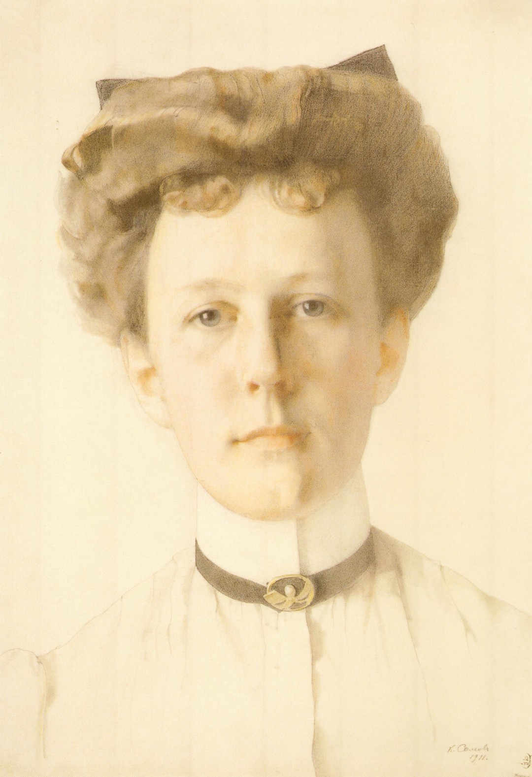 Портрет А.А. Нольде. 1911 год. Из собрания ГРМ.