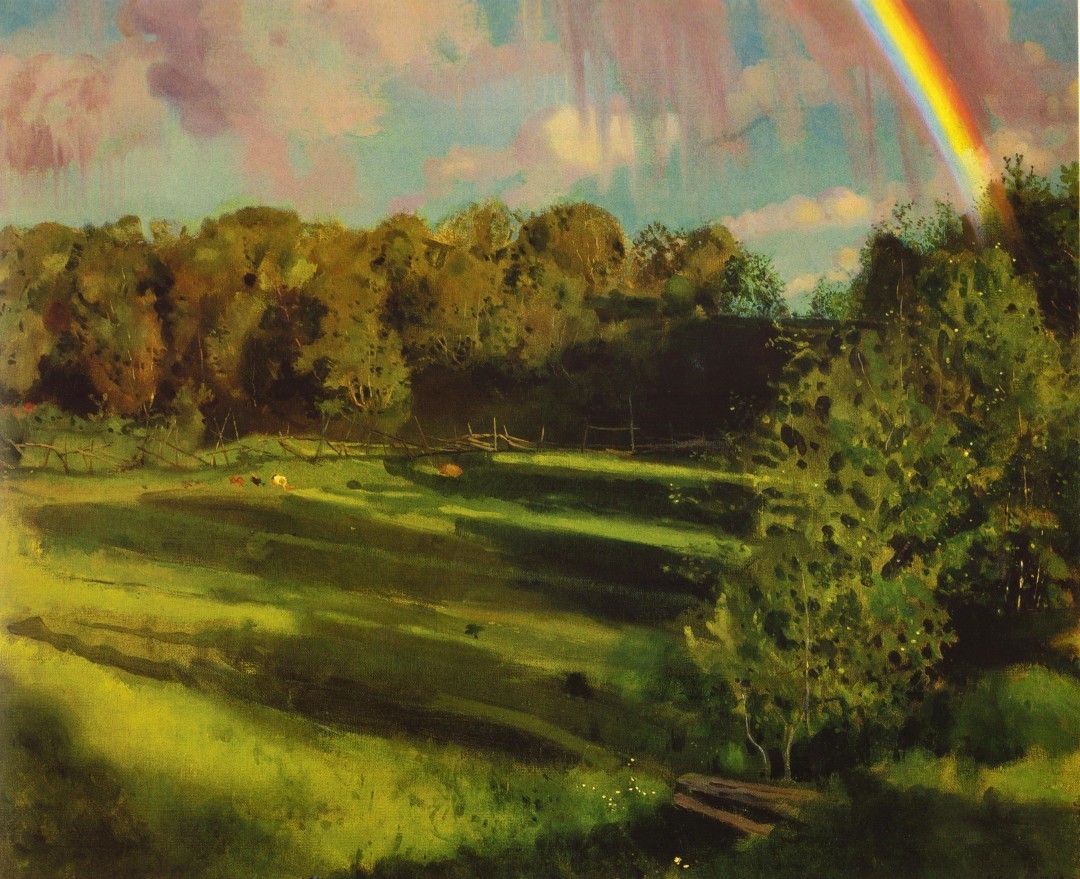 Вечерние тени. 1900 (1917. Из собрания ГРМ.